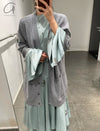 Mutedance 24 Autumn and Winter V-neck cashmere top series MD-MD24FW123-GRAY MD24FW123 MD24FW124
